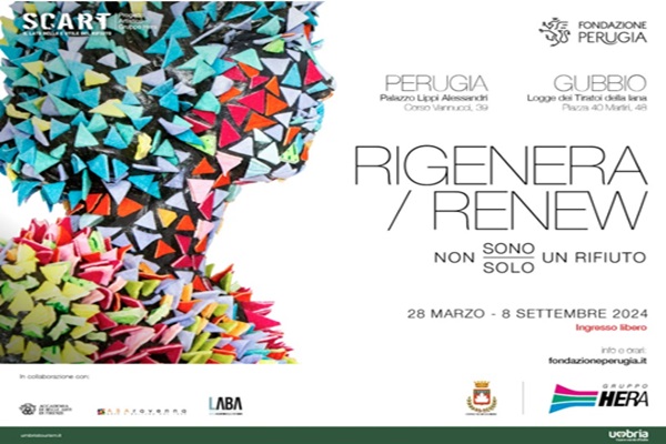 Playbill exhibition Rigenera Renew