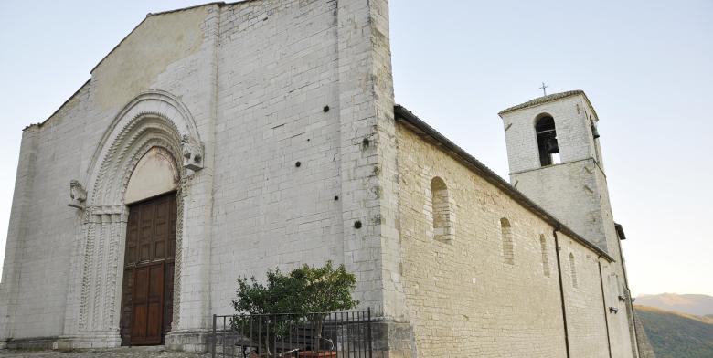 Immagine: Chiesa e convento di San Francesco - Monteleone di Spoleto