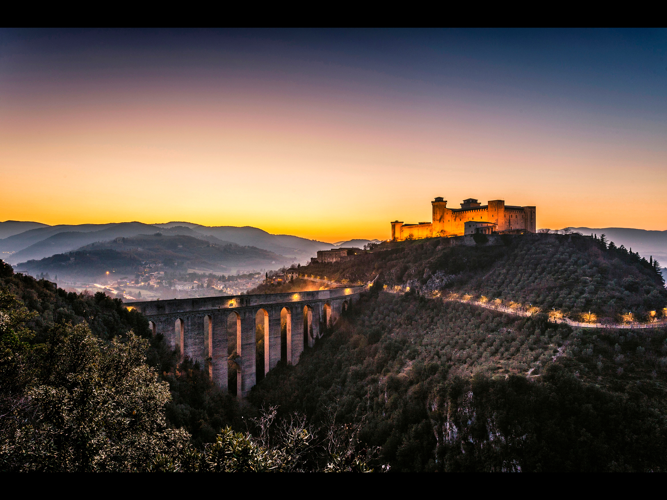 Spoleto, la Città in un Presepe