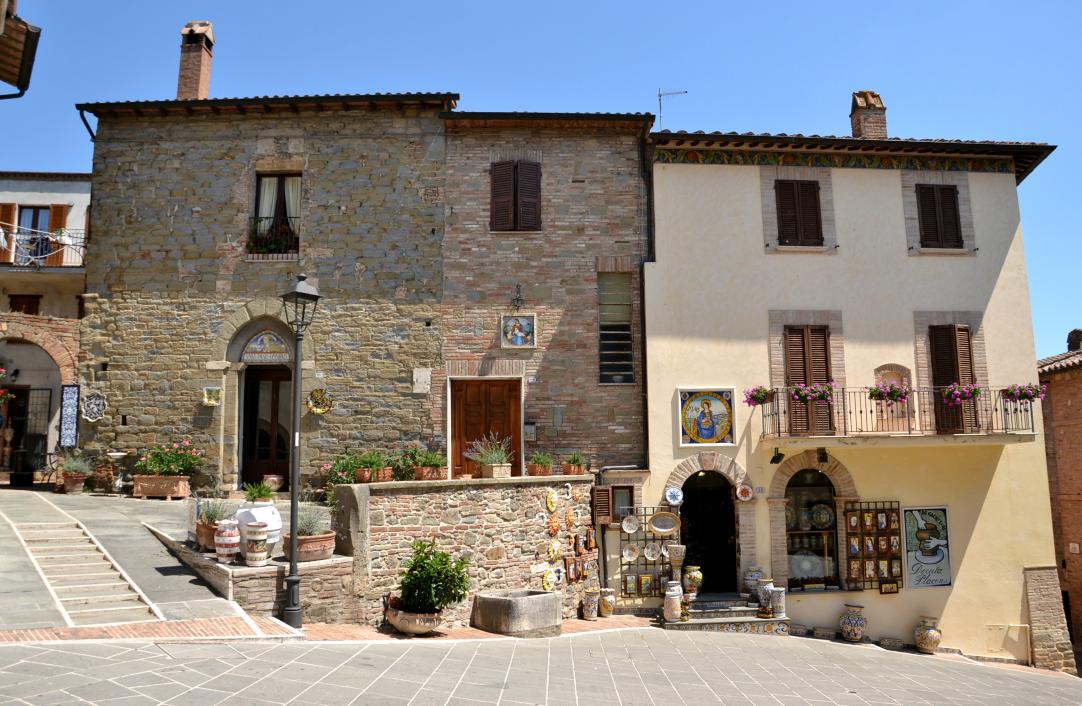 Torgiano e Deruta tra vino e maioliche