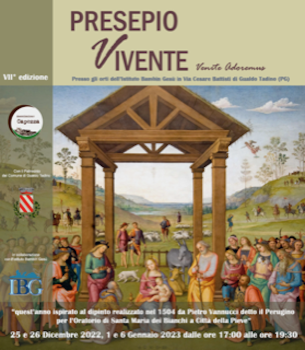 Titolo: Presepio Vivente “Venite Adoremus” – Gualdo Tadino 