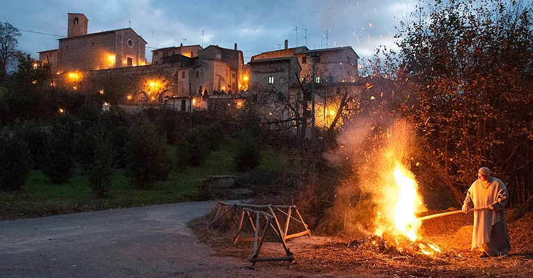 Immagine: The living nativity scene in Marcellano