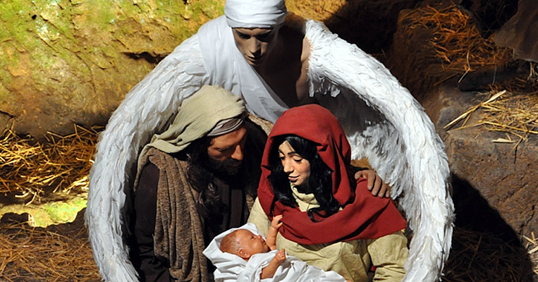 Immagine: Nativity in the Well in Orvieto