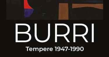 BURRI: Tempere 1947-1990