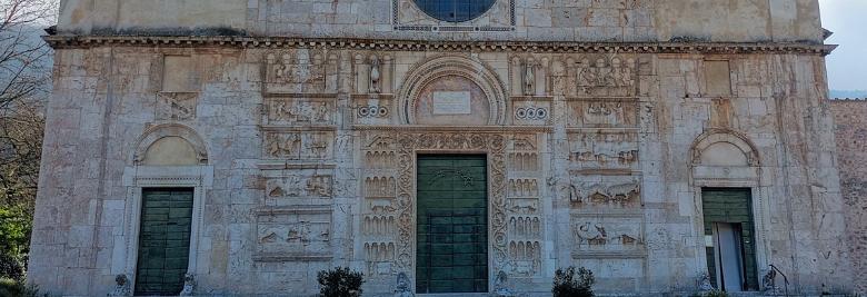 Immagine: Église de San Pietro Extra Moenia à Spoleto 