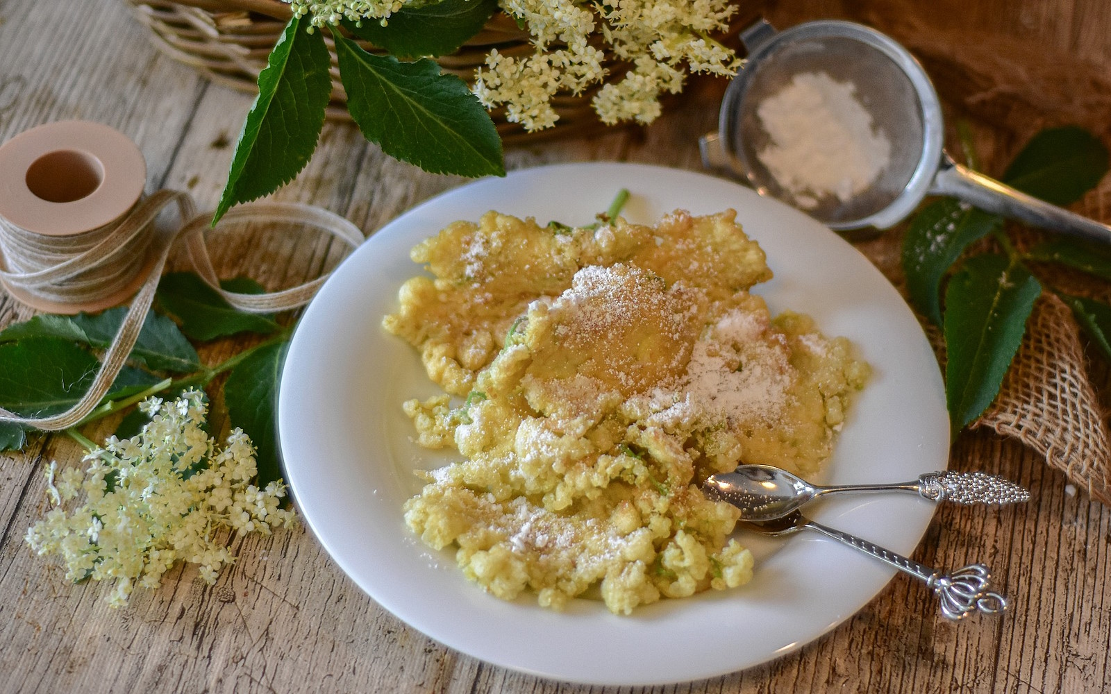 Fritters of Elderflower