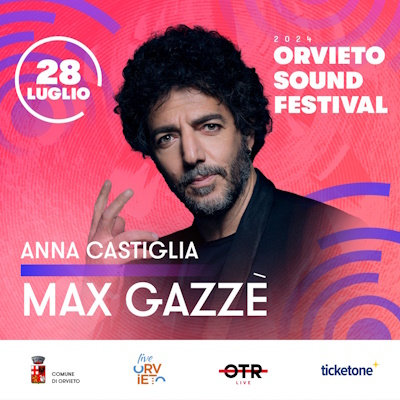 Locandina Anna Castiglia-Max Gazzè