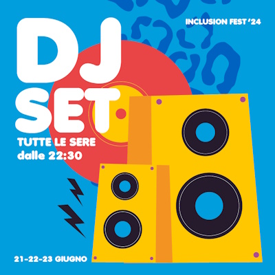 carte de jeu Dj set - Inclusion Fest 2024