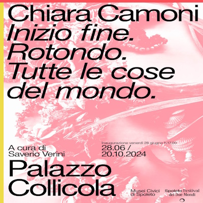 Playbill exhibition Palazzo Collicola