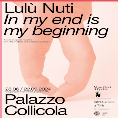 Playbill exhibition Palazzo Collicola