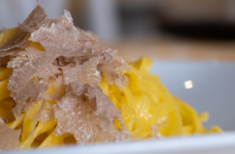 tagliatelle with truffle