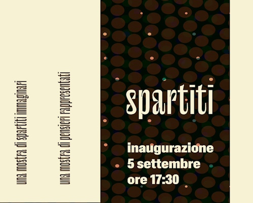 Spartiti playbill - Gubbio