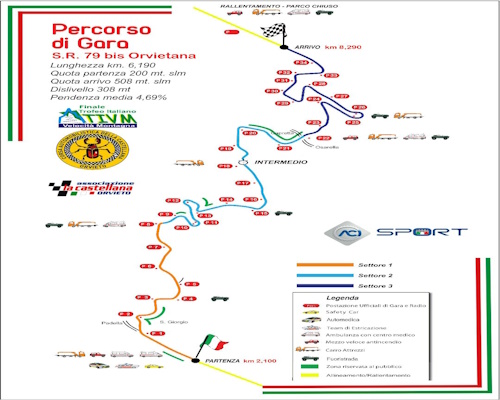 Cronoscalata della Castellana 2024 - Orvieto