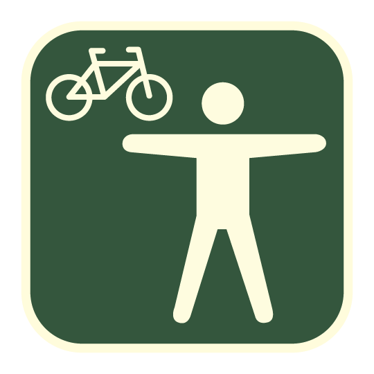 Cycle route for everyone