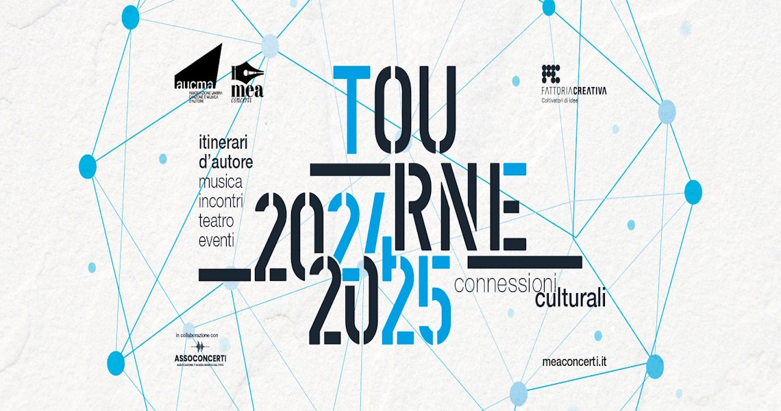 TOURNE - Itinerari d’autore 2024-2025 Poster Perugia