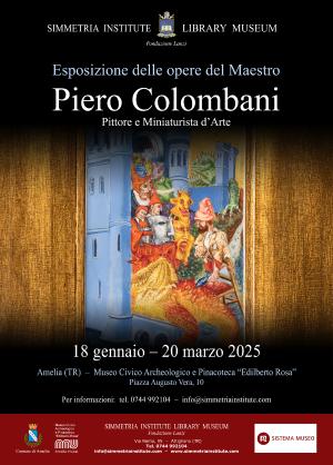  poster mostra colombani 2025 